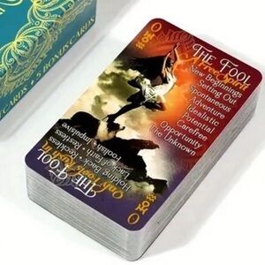 •Classic Tarot•  78-Card Traditional Tarot Deck For Beginners with Keywords